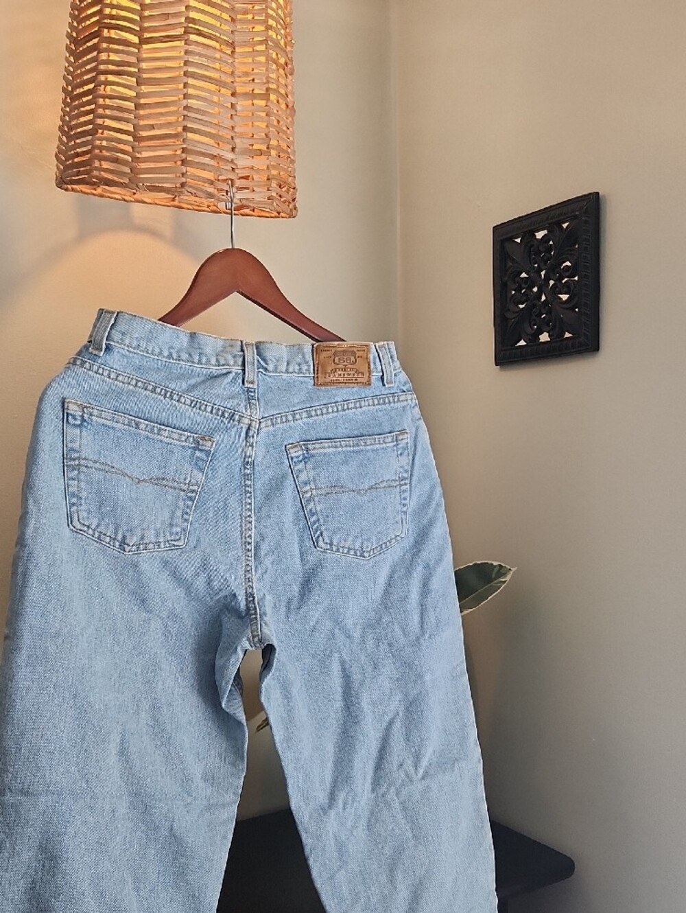 Route 66 Light Wash High-Rise Jeans